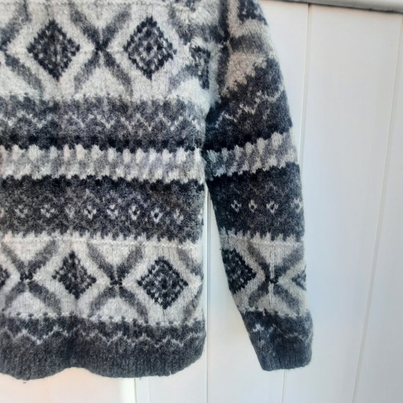 Vintage The Limited Fair Isle Wool Chunky Sweater | America Collection | XS - Picture 9 of 12